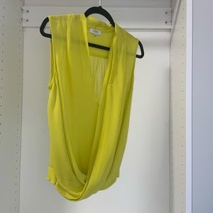 Babaton silk neon shirt! - Aritizia